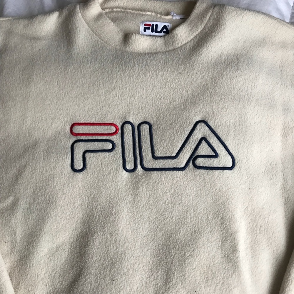 Vintage Fila Fleece Crewneck Sweatshirt
